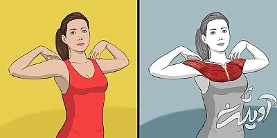 رفع خستگی این تمرینات کششی, تمرینات کششی برای گردن